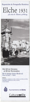 exposición 001.jpg - Exposición Elche 1931 - La obra de Charles Alberty: "Pont de la Mare de Deu"